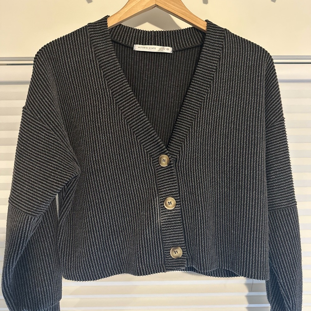 Altrd State dark grey Cardigan Sweater XS